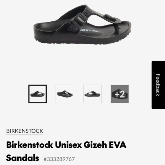 EEEUC Birkenstock Gizeh EVA - size 37 - Picture 2 of 4